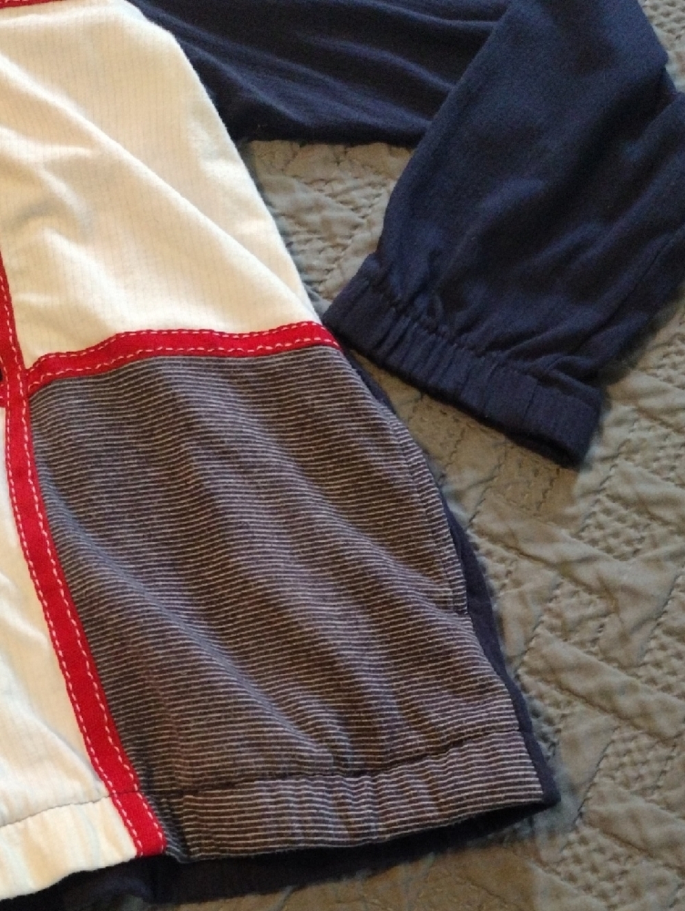 Navy, White & Red Dragonfly Zip-Front Jacket - Picture 9 of 16
